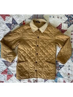 Tan Barbour Eskdale Jacket SM Vintage England
